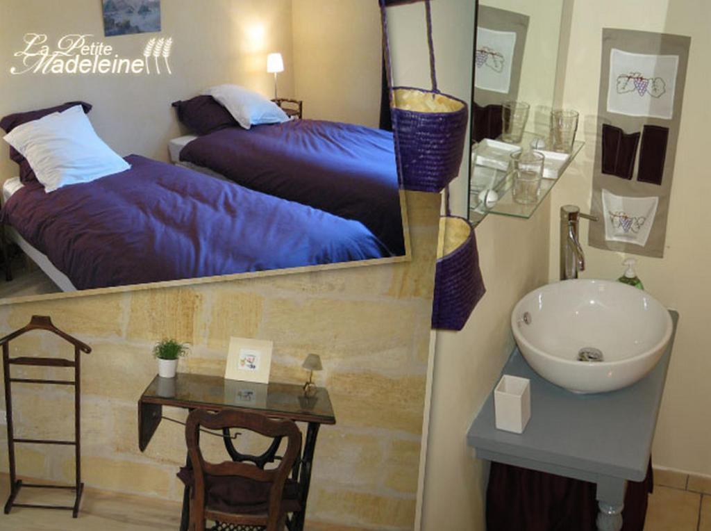 La Petite Madeleine Hotel Кастион-ла-Батай Стая снимка